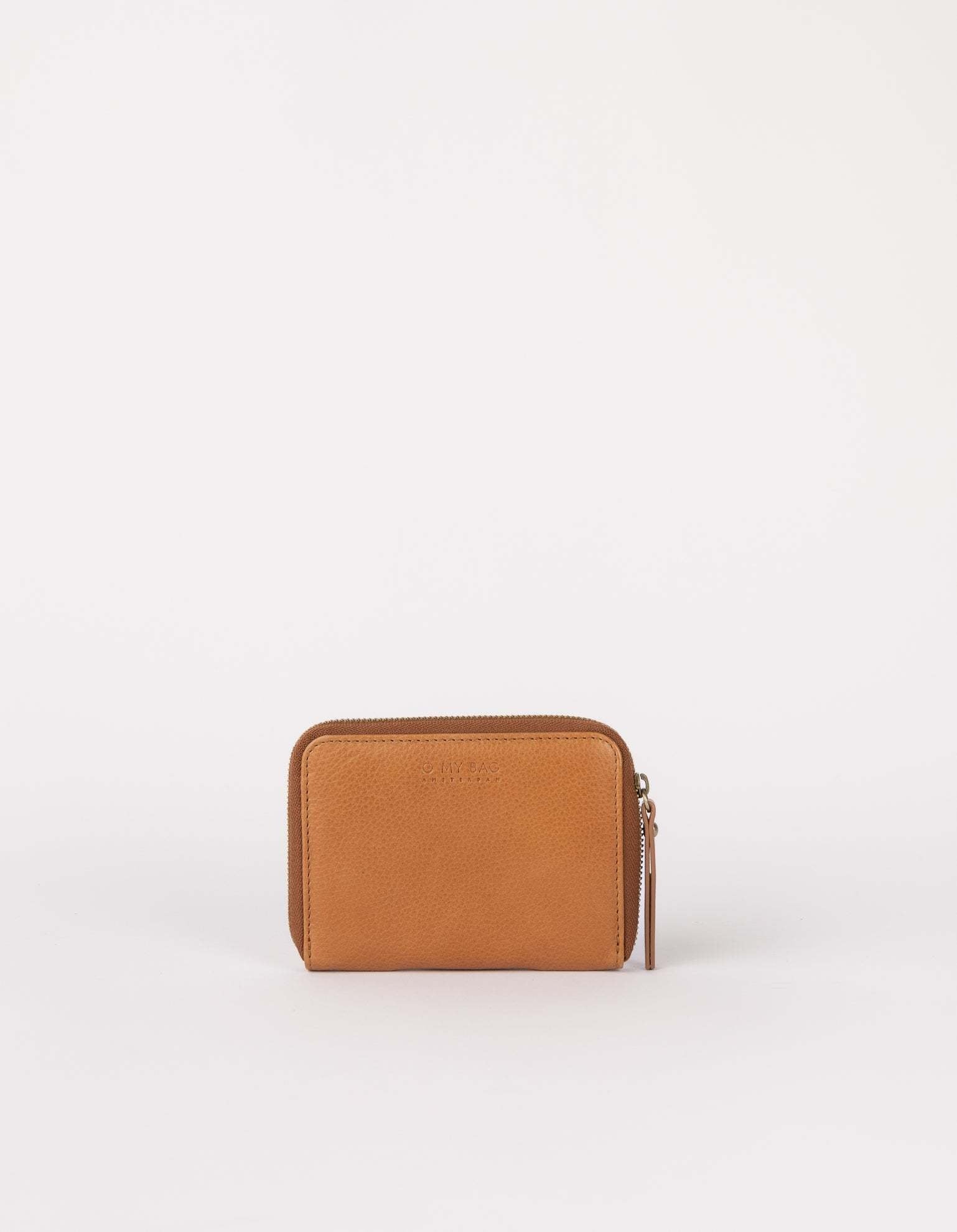 Robbie Wallet - Wild oak soft grain Leather