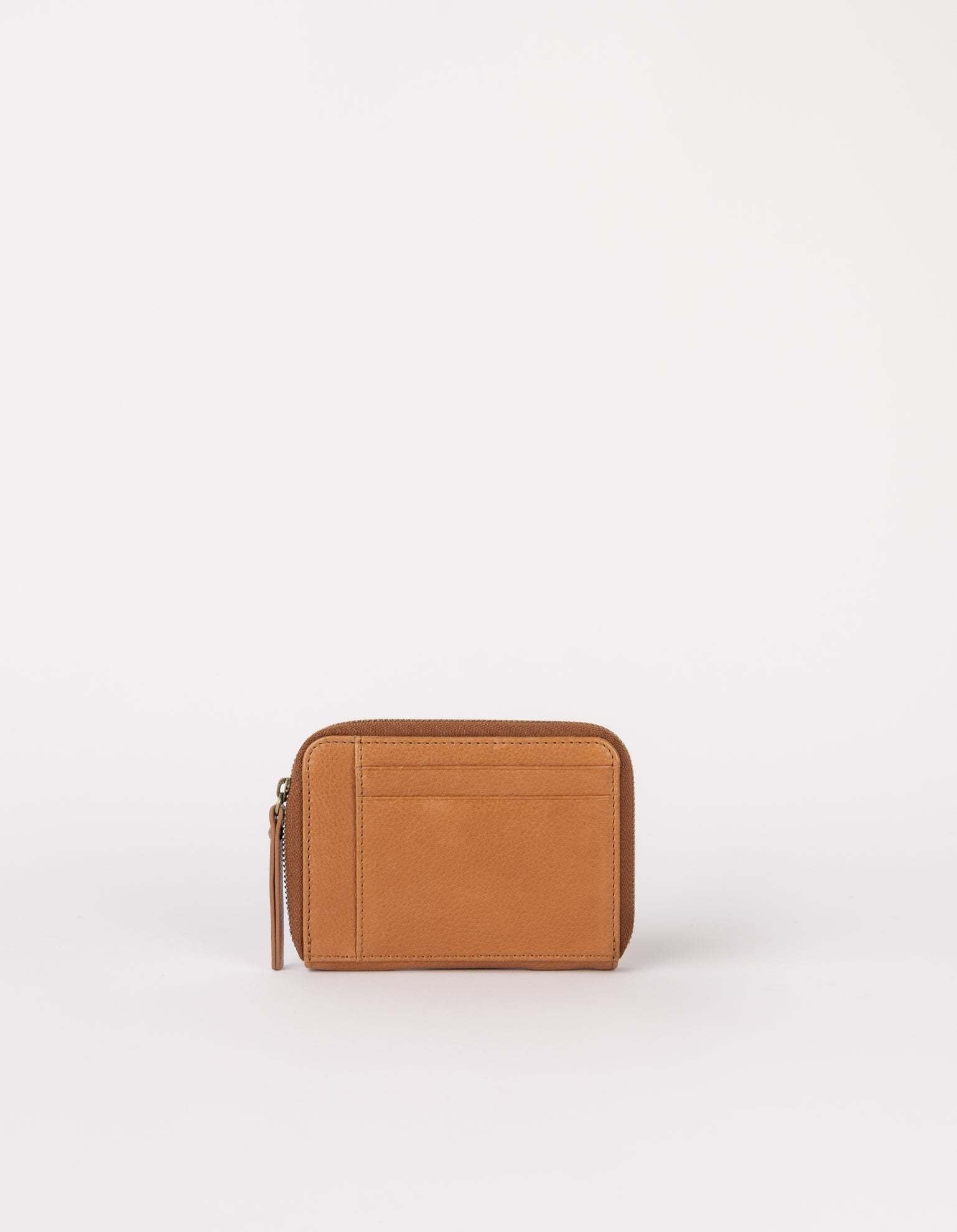 Robbie Wallet - Wild oak soft grain Leather