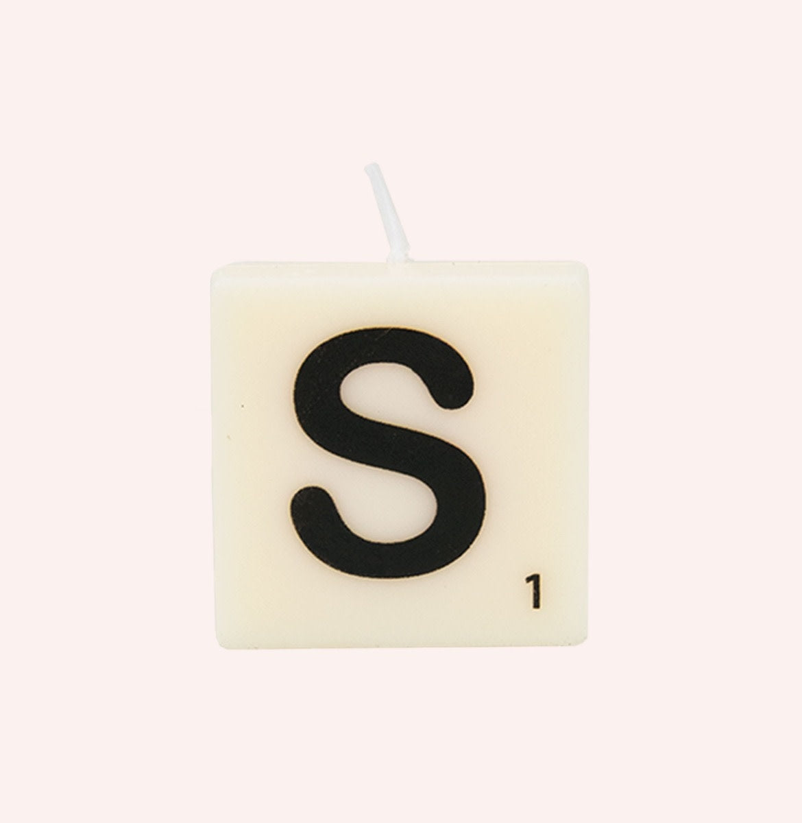 Letter kaarsen - S