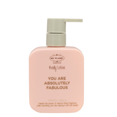 Body wash 'You are absolutely fabulous'