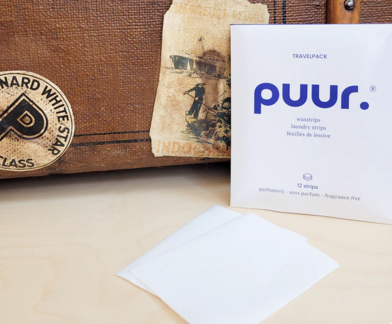 Puur.  wasstrips - 36 stuks