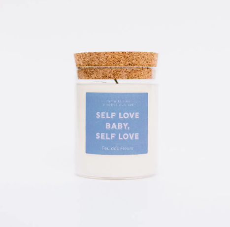 Geurkaars in glas 'Self love baby, self love' - 160g