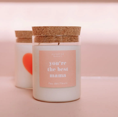 Geurkaars in glas 'You're the best, mama' - 160g
