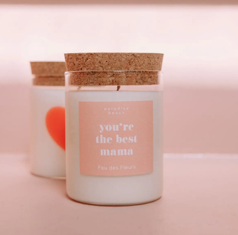 Geurkaars in glas 'You're the best, mama' - 160g