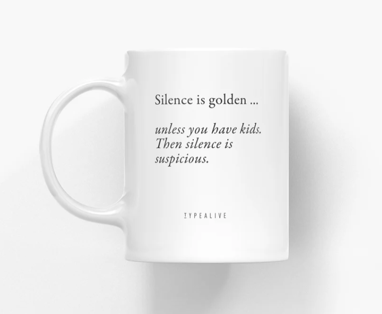 Mok 'Silence is golden...'