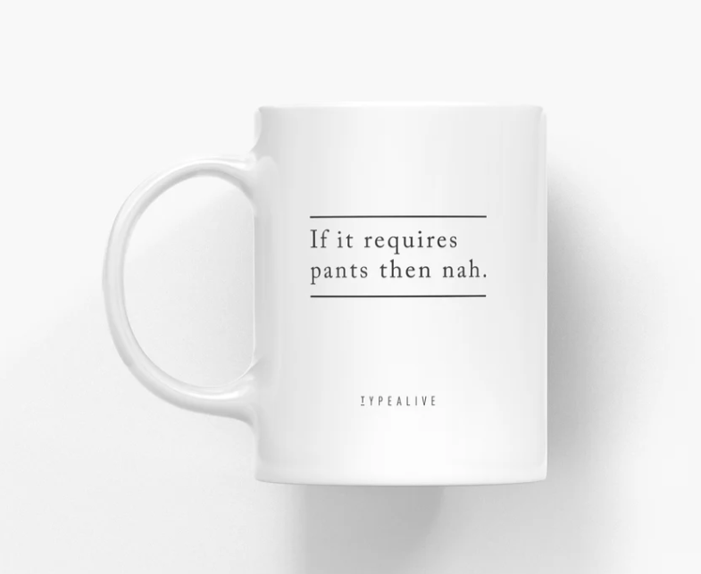 Mok 'If it requires pants, then nah'