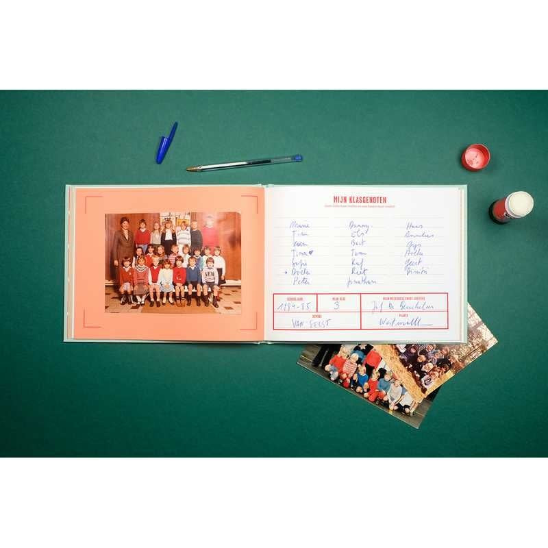 'Mijn schoolfotoalbum' - portret- & klasfoto's
