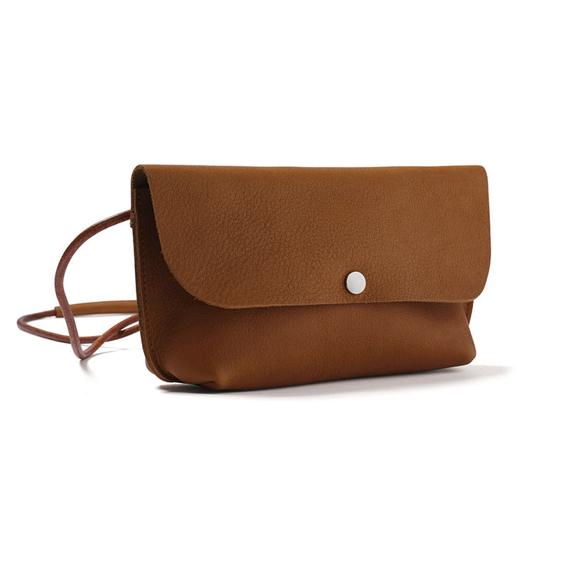 Tas Secret Garden - Cognac used look