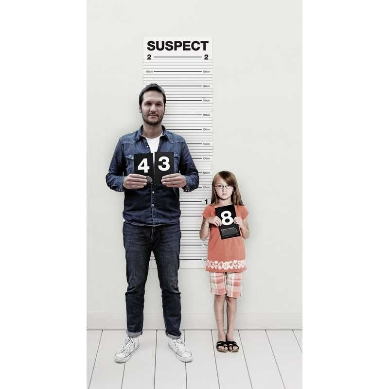 Mugshot Height Chart