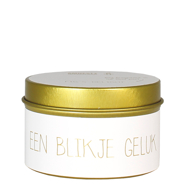 Geurkaars in blikje 'Blikje Geluk'