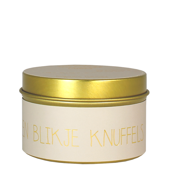 Geurkaars in blikje 'Blikje knuffels'