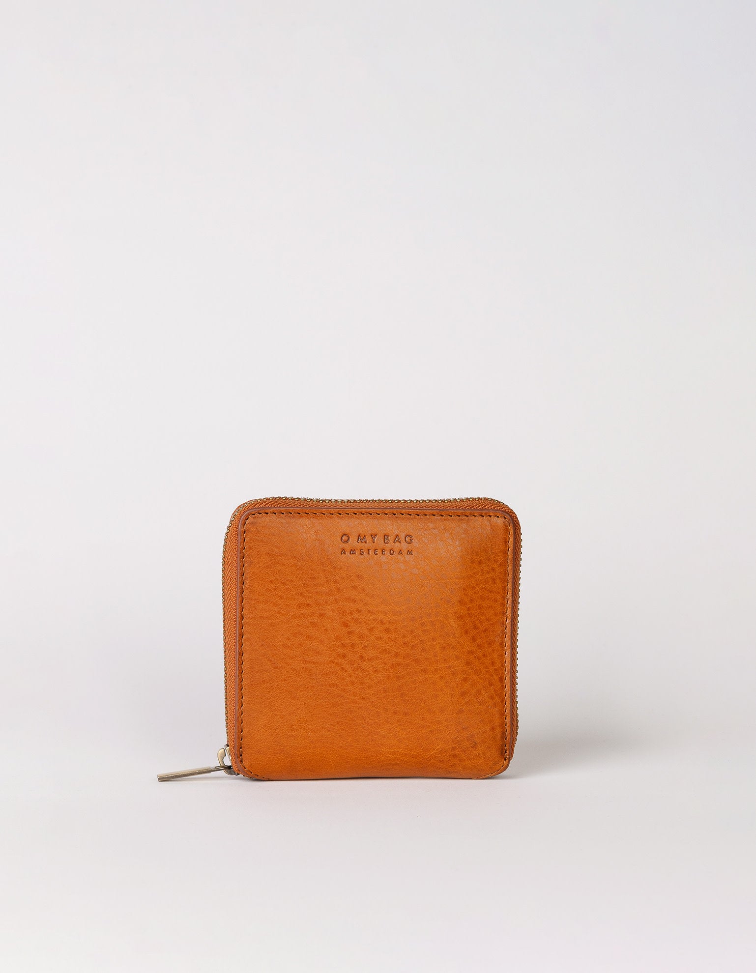 Sonny Square Wallet - Cognac Stromboli Leather