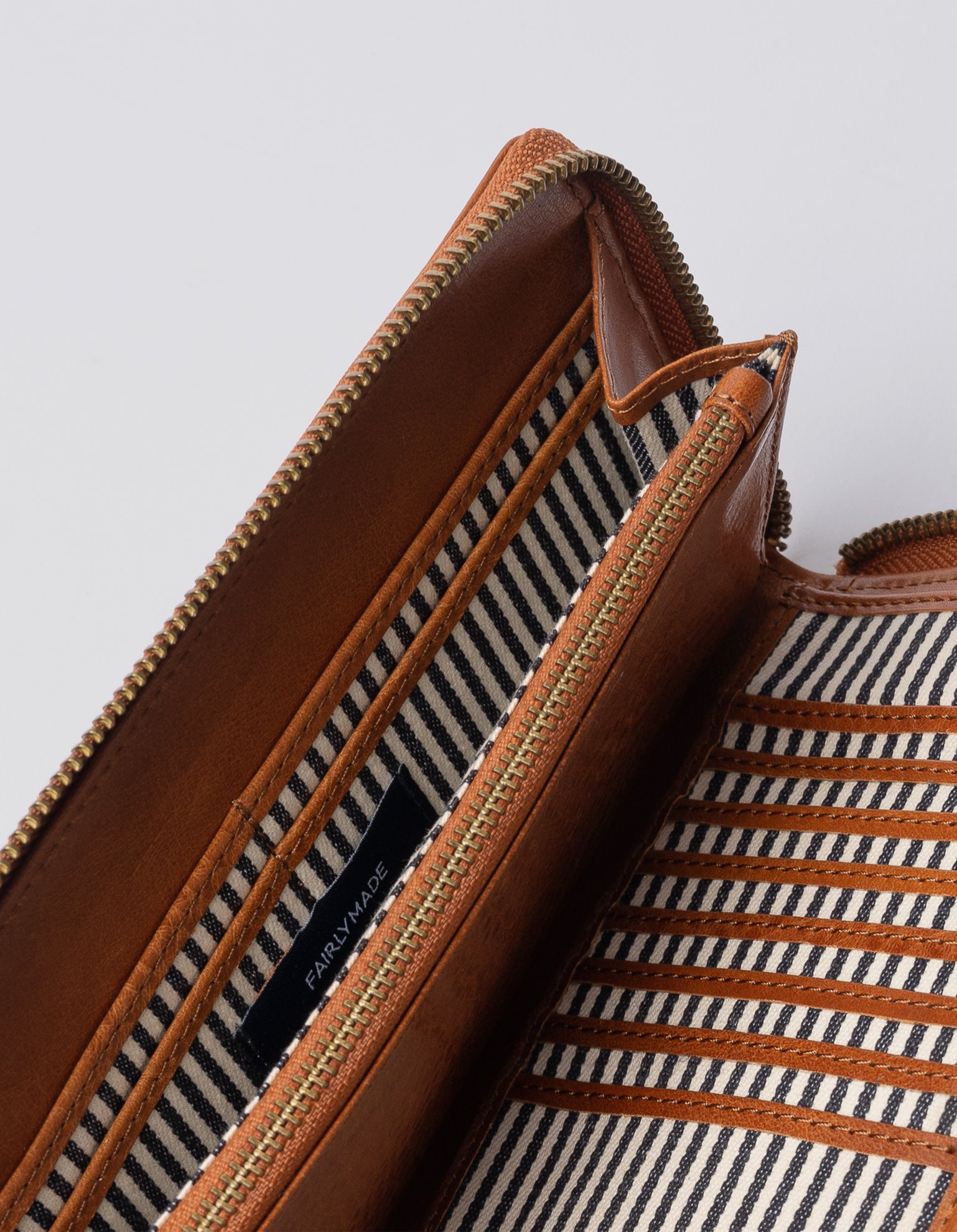 Sonny Long Wallet Cognac Stromboli Leather
