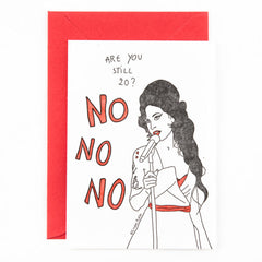 Kaart - 'Are you still 20?' - Amy Winehouse