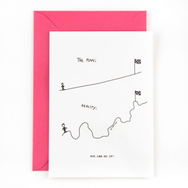 Kaart 'The plan vs reality'