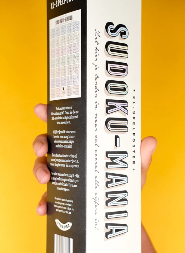 XL-sudoku-mania spelposter