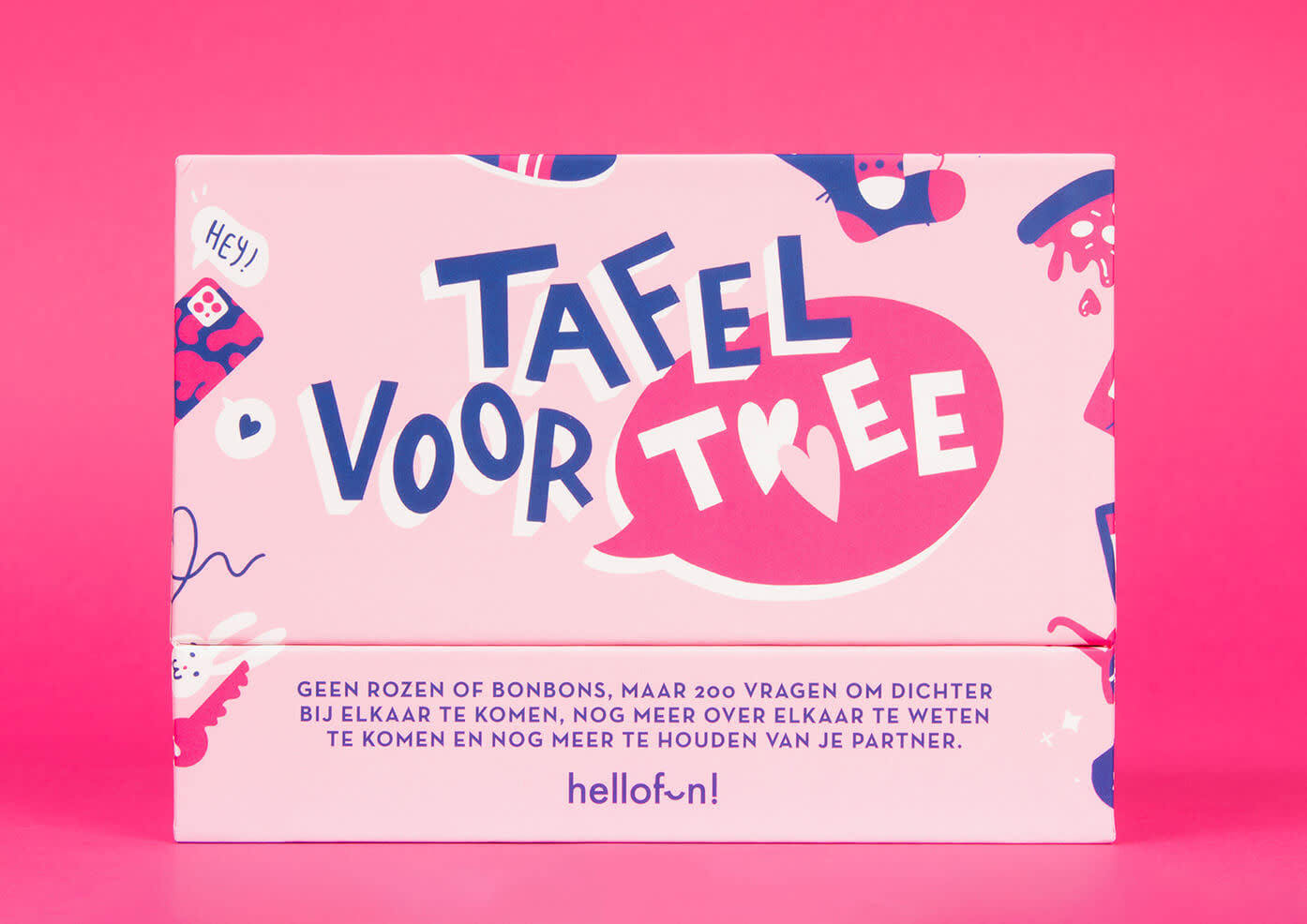 Gezelschapsspel 'Tafel voor twee'
