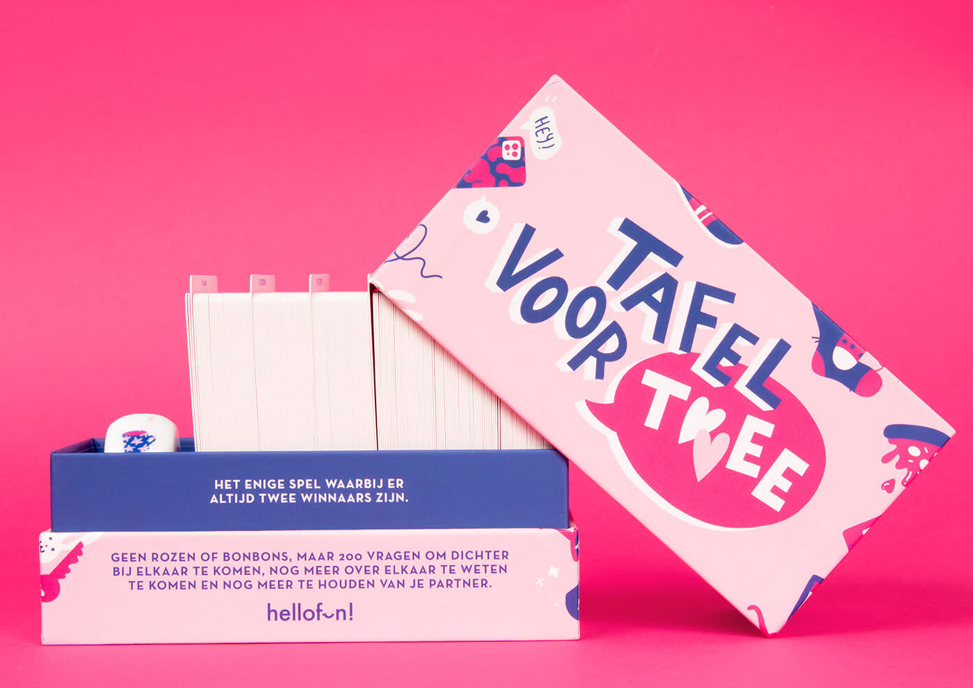 Gezelschapsspel 'Tafel voor twee'