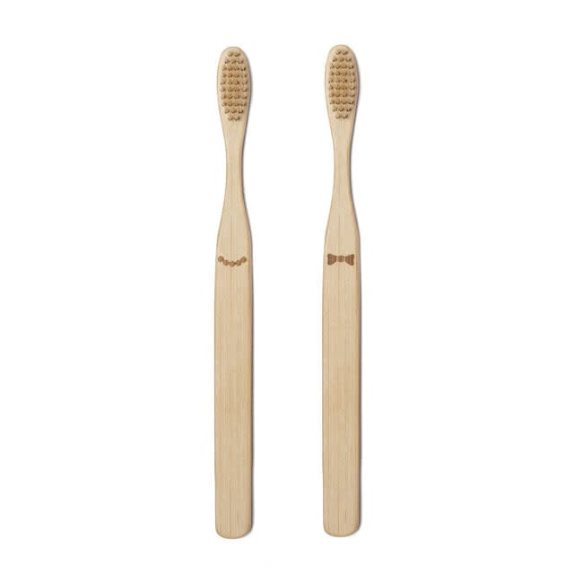 Bamboe tandenborstels 'His & Her'