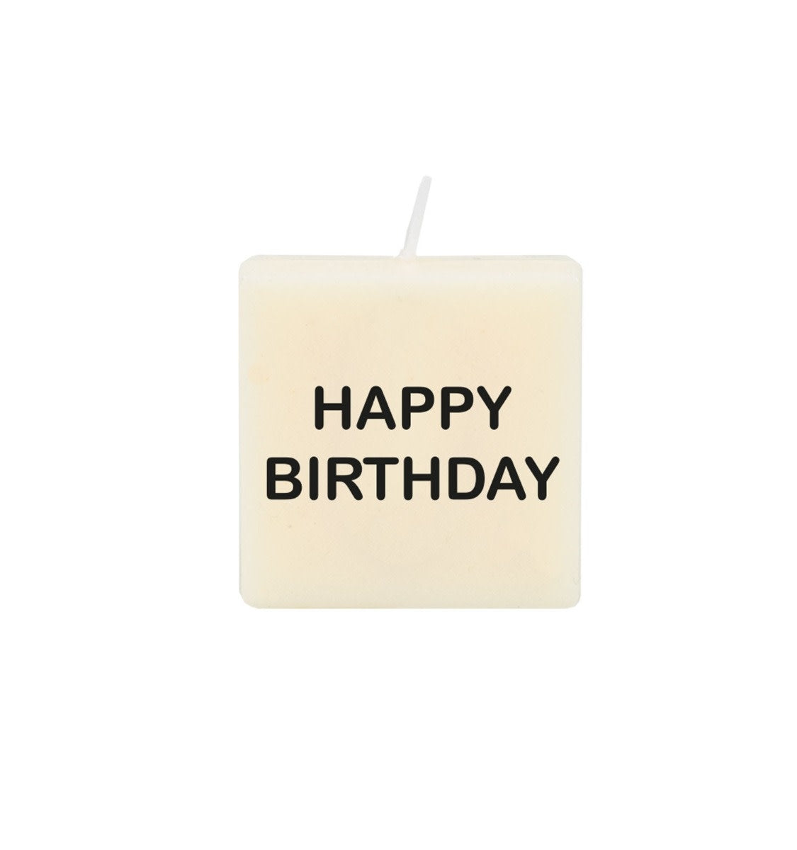 Letter kaarsen - 'Happy birthday'