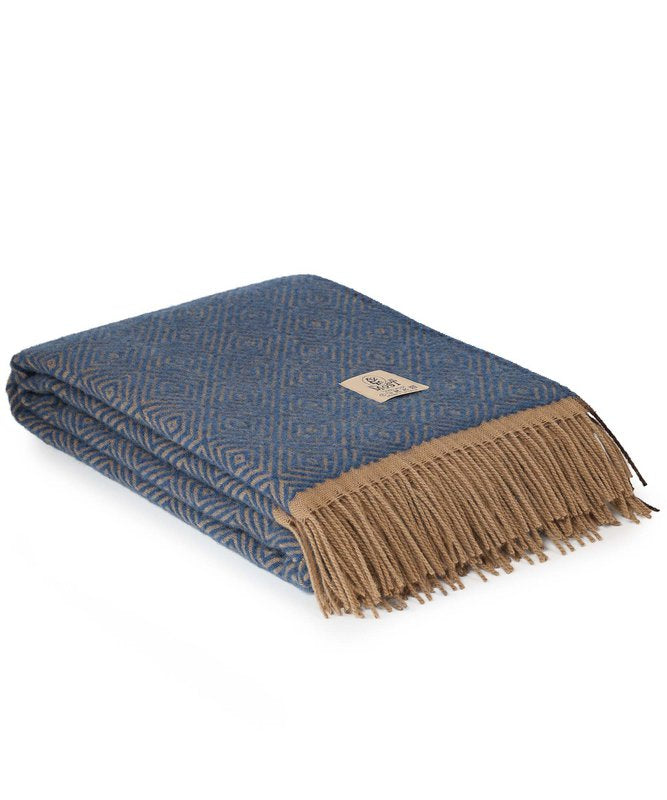 Wollen plaid Venezia - Sky