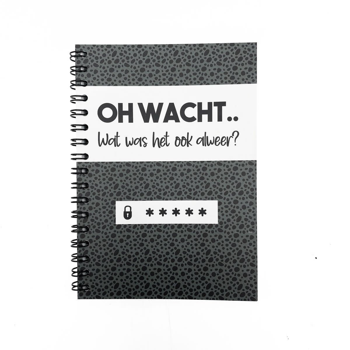Wachtwoordenboekje A6