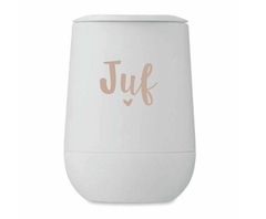 Warmhoudbeker 'Juf'