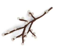 Mini Branch w/White Berries