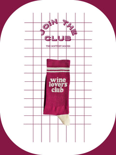 Sokken 'Wine lovers club - maat 37-41