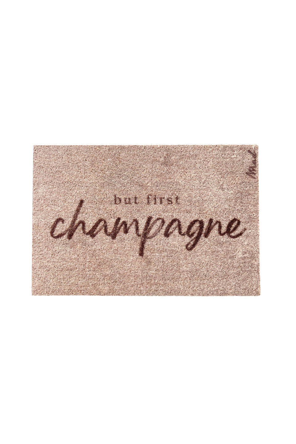 Mat - 'YAYA' - Scraper - 50 x 75 cm - 'But first champagne'