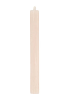 4 rustieke kaarsen 20cm poederroze