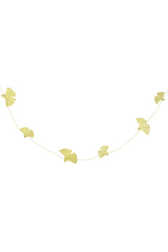 Metalen slinger ginkgo blaadjes 300cm