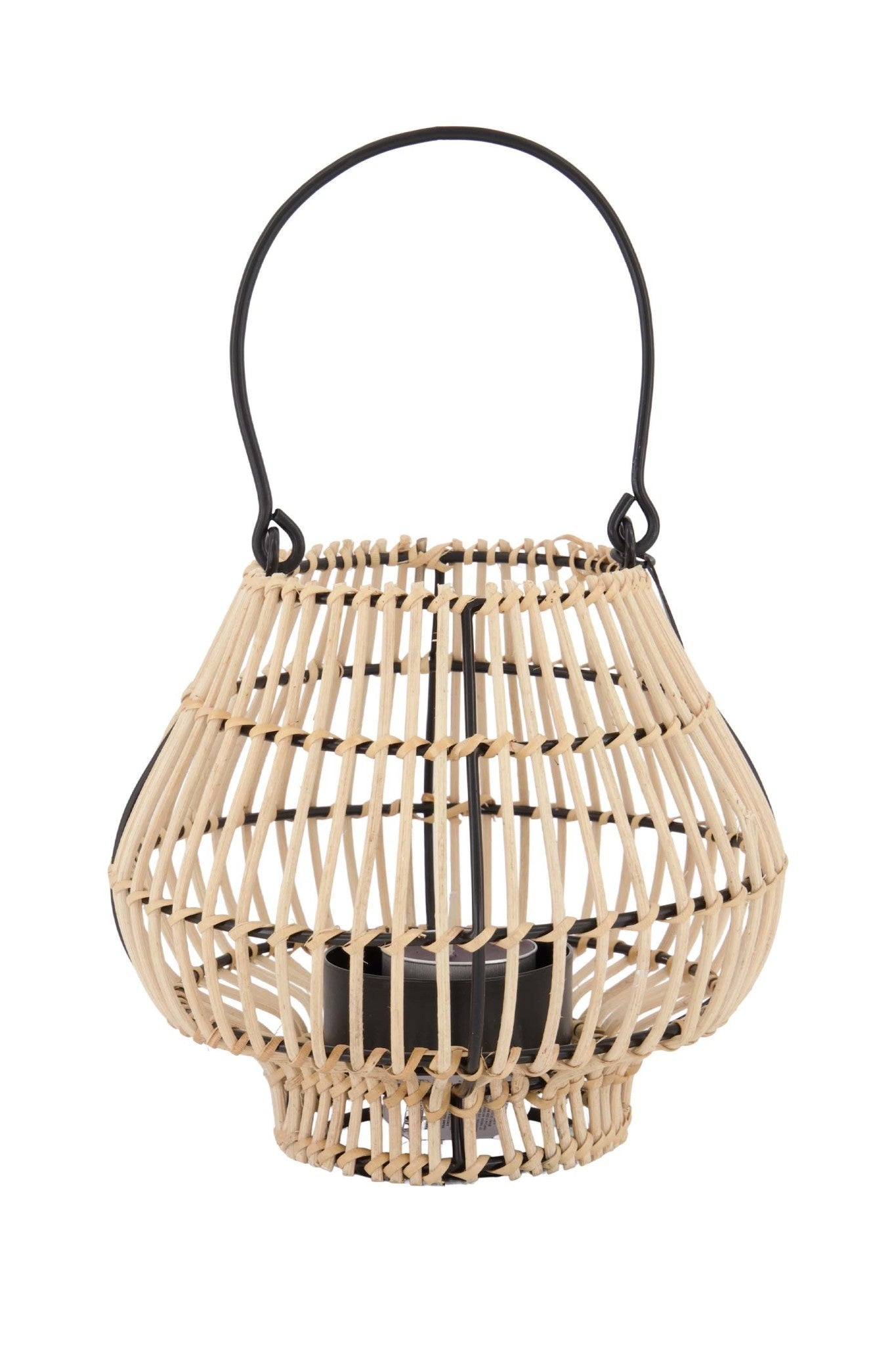 Rotan windlicht M
